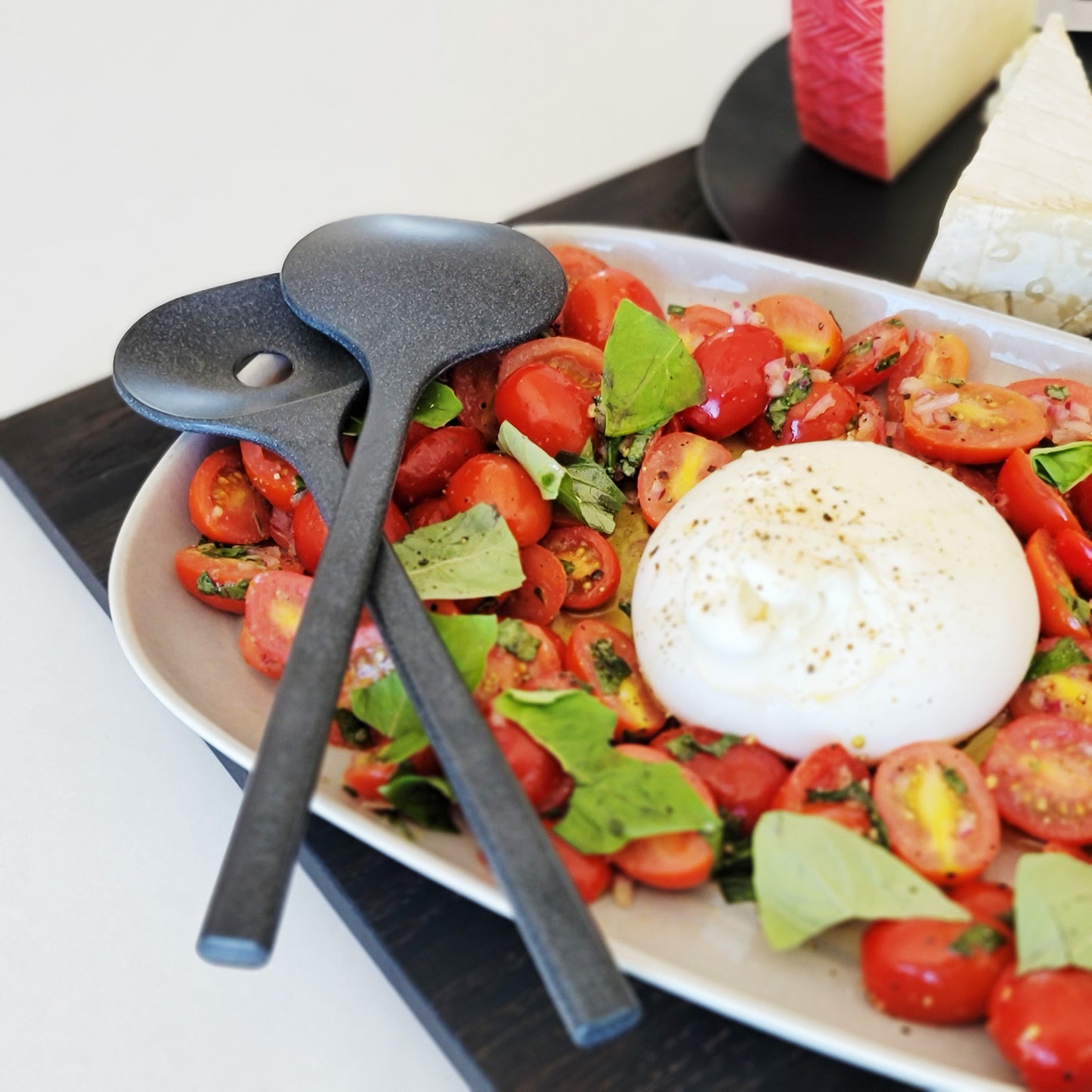 Burrata cheese - Italian minimalism at its finest.