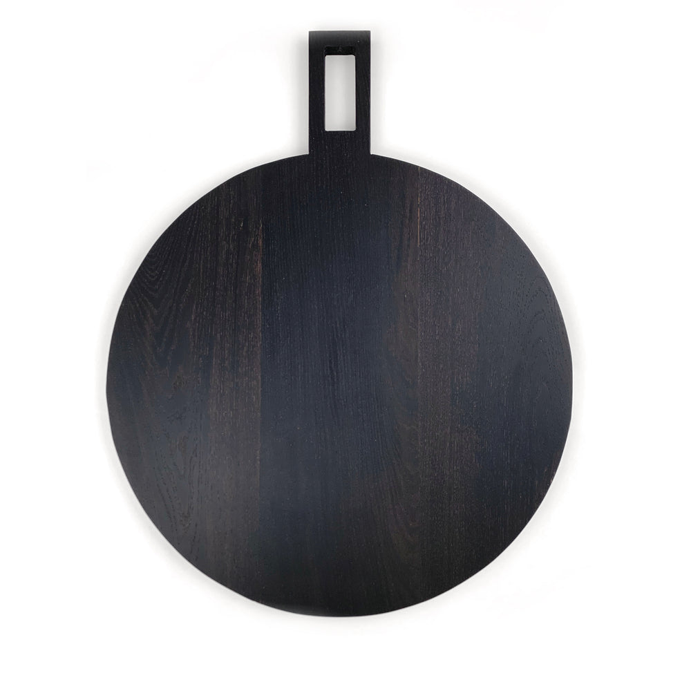 
                  
                    Oversized, blackened oak, food grade charcuterie boards. Ideal for serving many people at once. Uniquely designed by Big Wide Outside. 
                  
                
