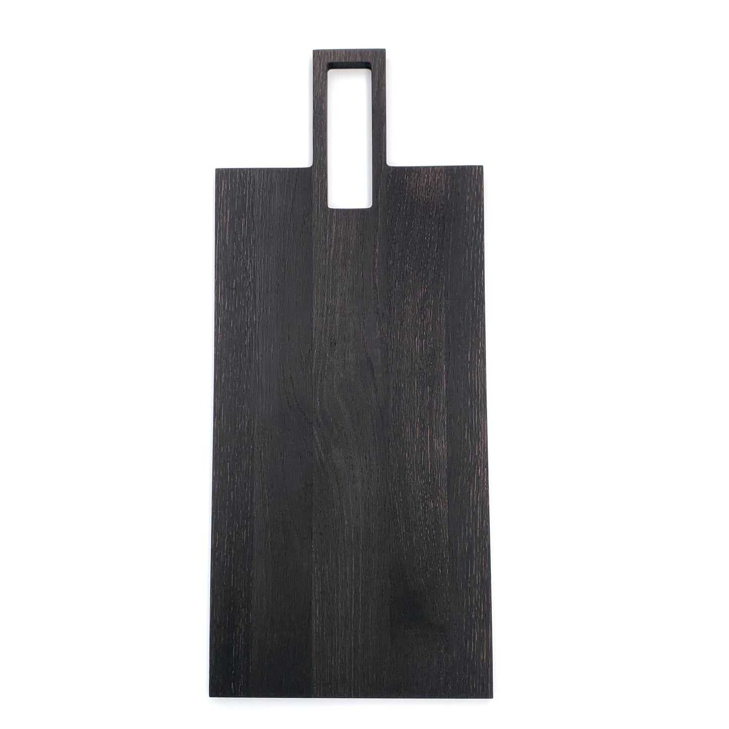 
                  
                    Oversized, blackened oak, food grade charcuterie boards. Ideal for serving many people at once. Uniquely designed by Big Wide Outside. 
                  
                