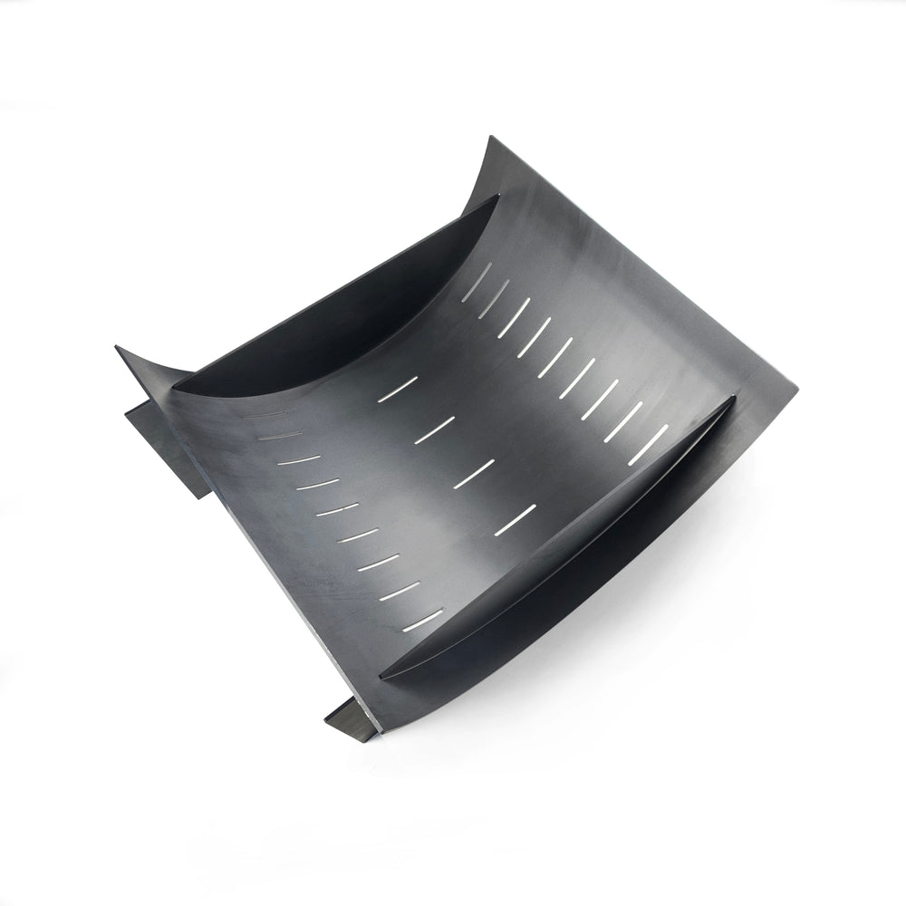 
                  
                    This handsome ¼” black steel CONTOUR fire pit is inspired by the minimalism and sophistication of Scandinavian design. Uniquely provided by Big Wide Outside.
                  
                